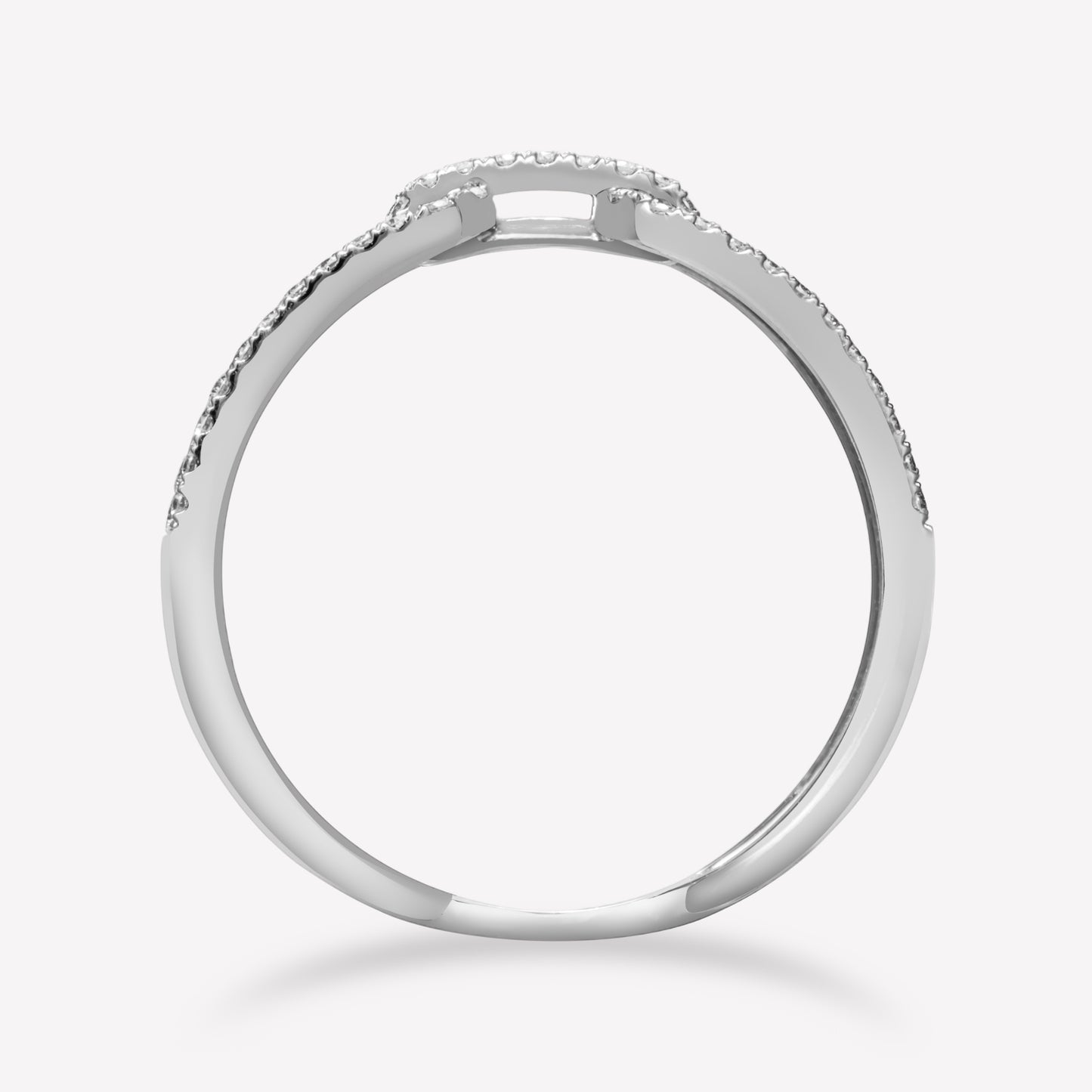 Links Starry White Gold Diamond Ring