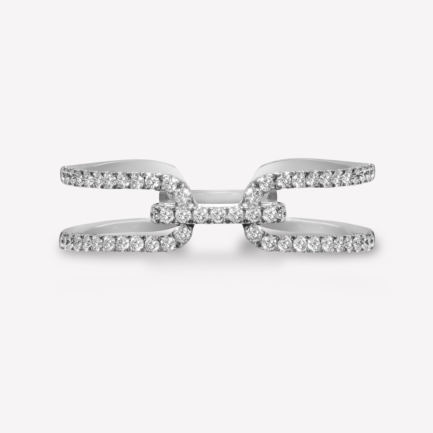 Links Starry White Gold Diamond Ring